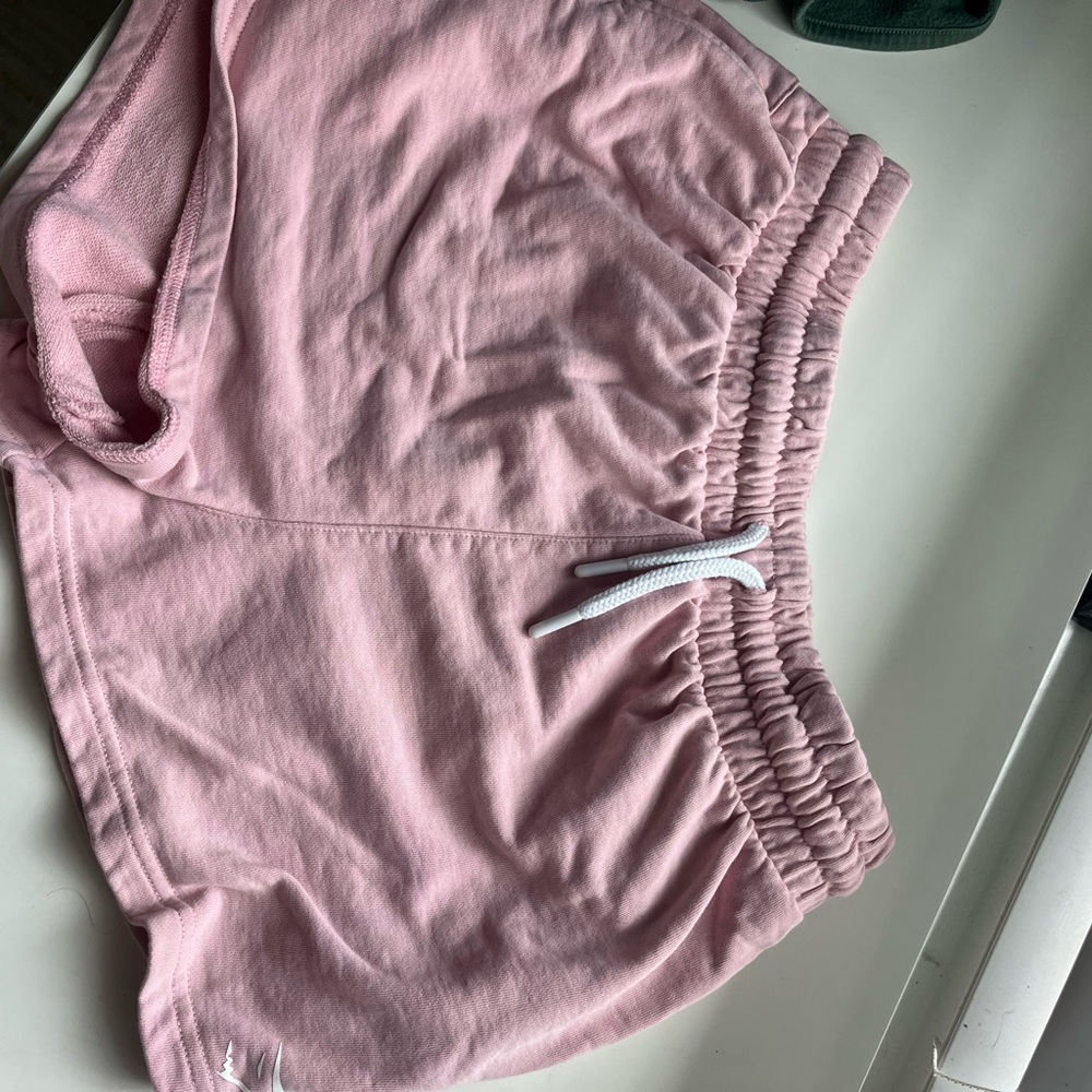 Pink Gymshark Sweat Shorts